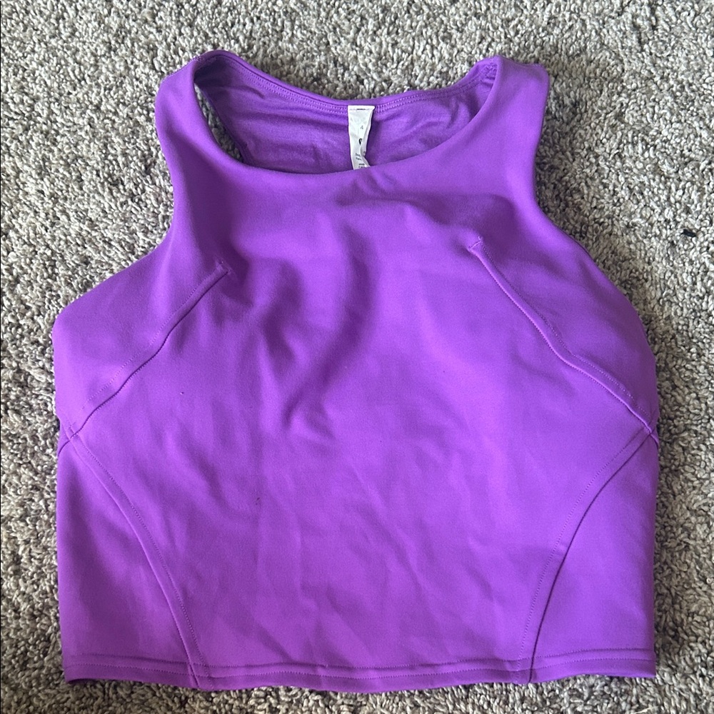 Lululemon Athletica Purple Tank Top
